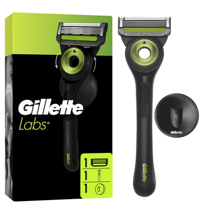 Rasoir Pour Homme Avec Barre Exfoliante Support Mural Edition Neon Night GILLETTE 