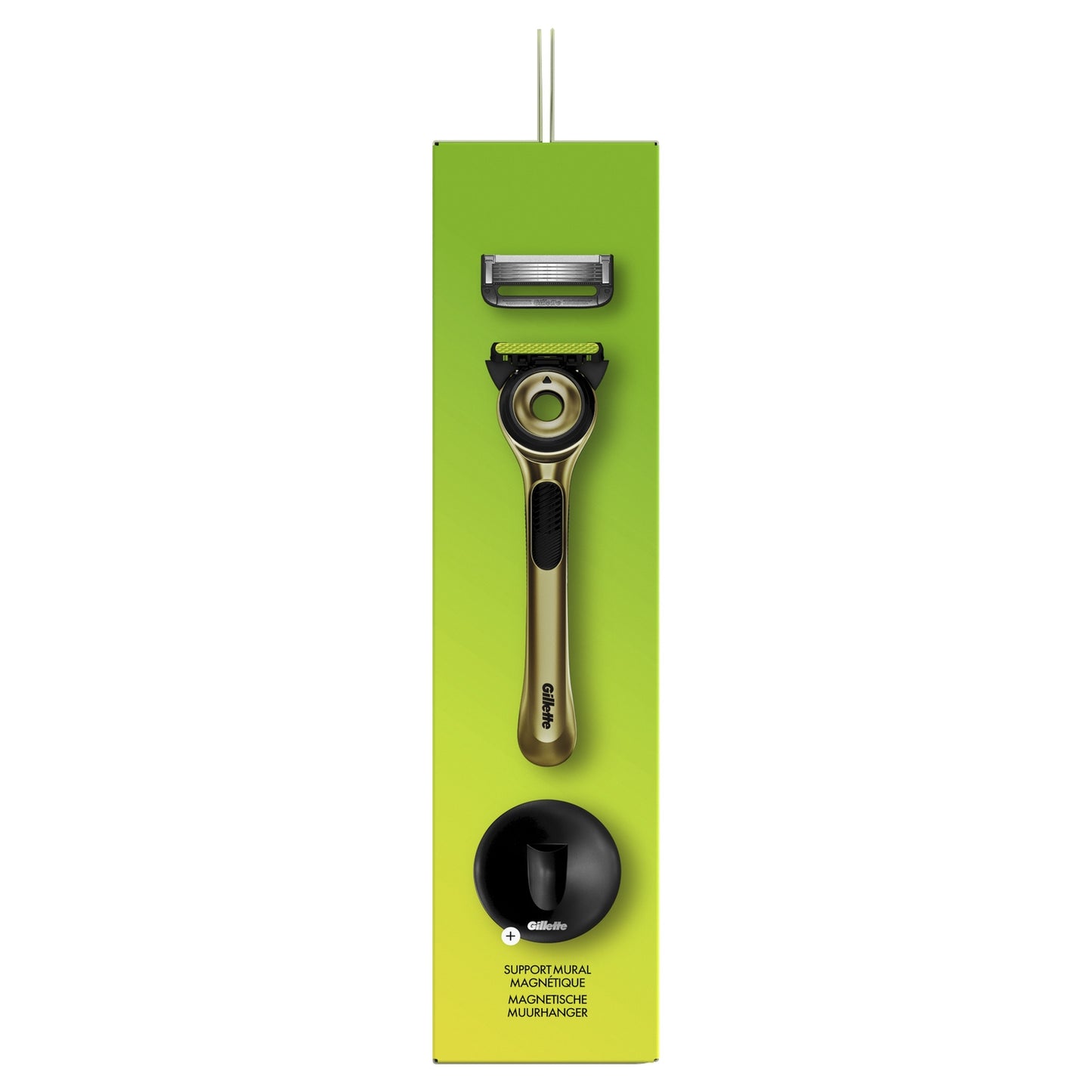 Rasoir avec Barre Exfoliante Pour Homme Edition Champion Gold GILLETTE 