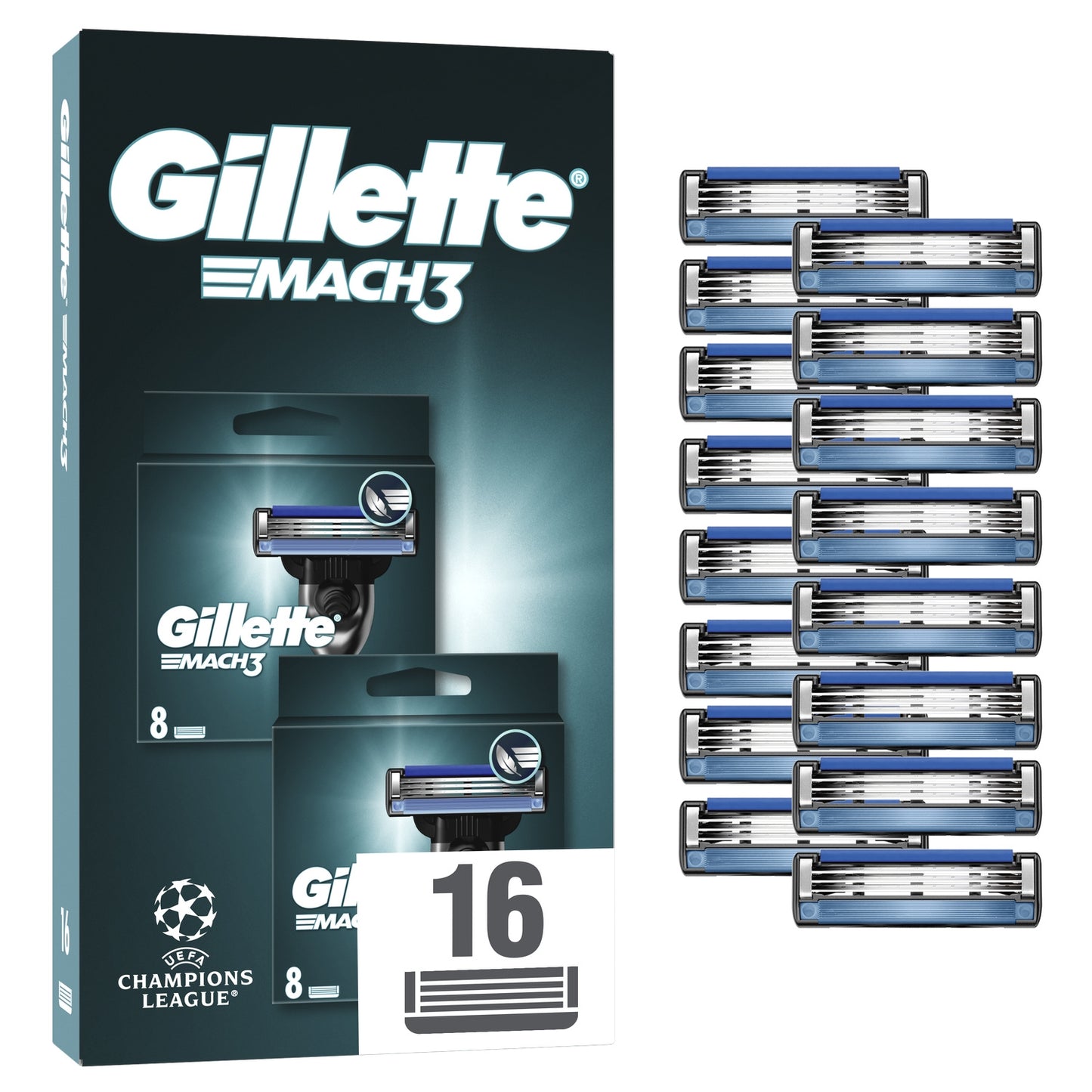 Gillette Mach 3 Men's Razor Blades