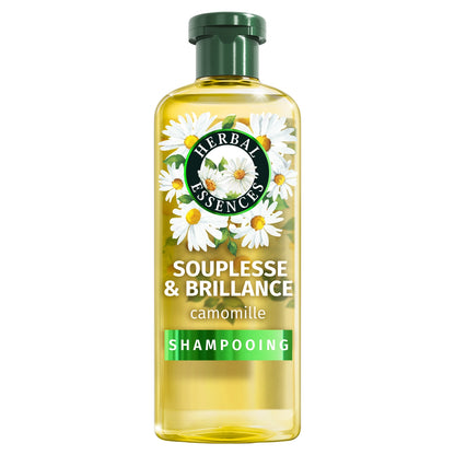 Shampoing Souplesse Et Brillance pour Cheveux normaux Camomille HERBAL ESSENCES 