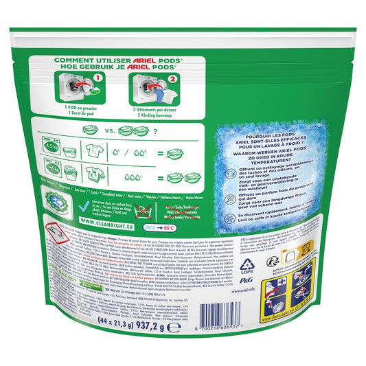 Lessive Capsules 4in1 Pods Active Touch Of Febreze ARIEL