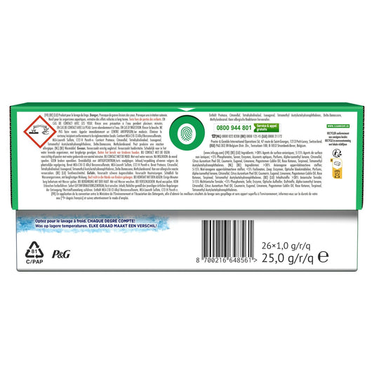 Lessive Capsules Ultra Détachant 4in1 Pods ARIEL