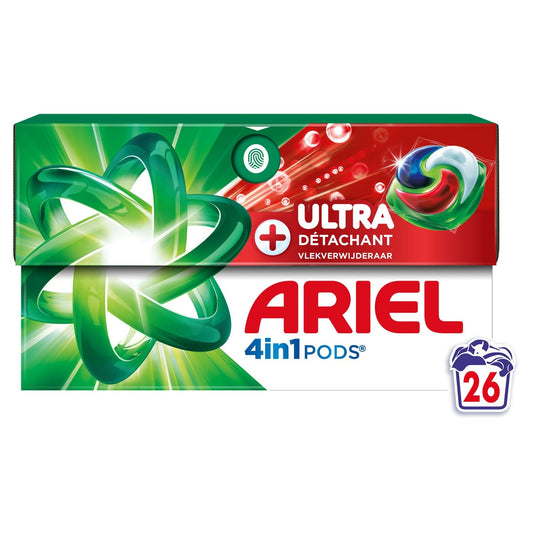 Lessive Capsules Ultra Détachant 4in1 Pods ARIEL