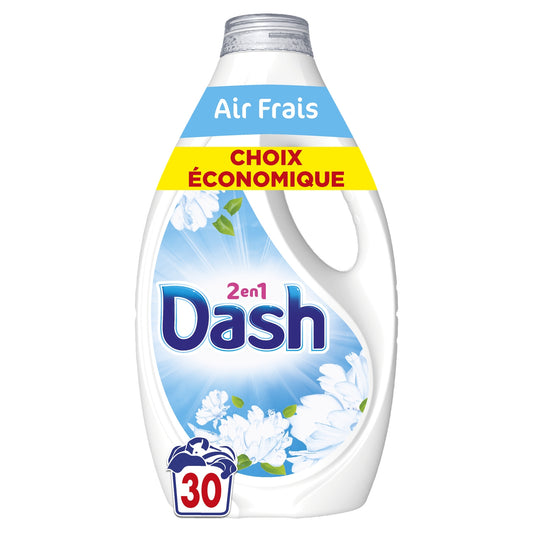 DASH Flüssigwaschmittel Fresh Air und White Flowers