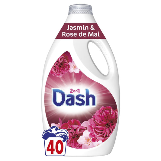 Lessive Liquide Jasmin et Rose de Mai DASH