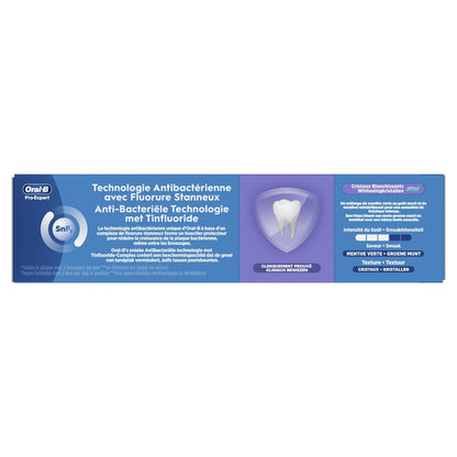 Dentifrice Pro-Expert Cristaux Blanchissants ORAL-B