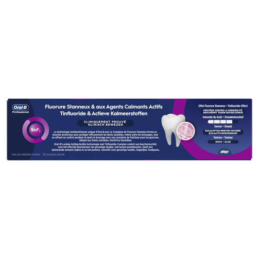 Dentifrice Professional Protection Sensibilité ORAL-B