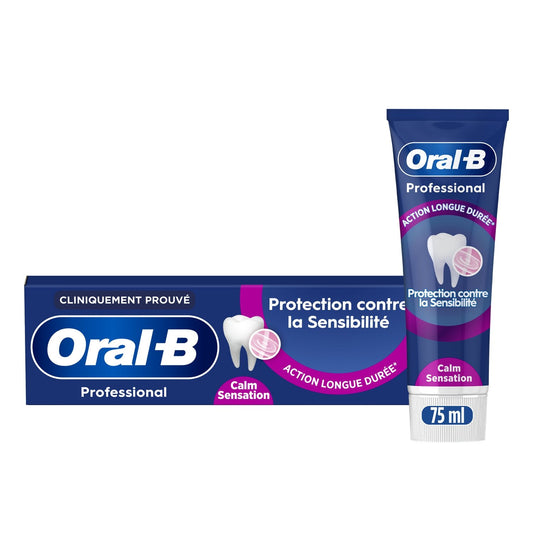 Dentifrice Professional Protection Sensibilité ORAL-B le tube de 75mL