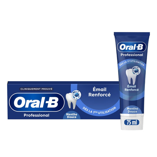 Dentifrice Professional Email Renforcé ORAL-B le tube de 75mL