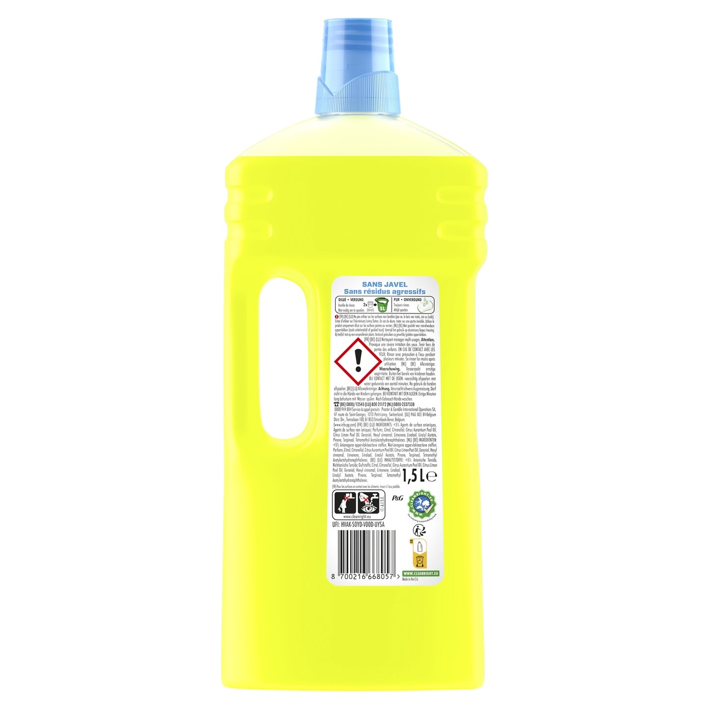 MR PROPRE Multi-Purpose Household Floor Cleaner Summer Lemon