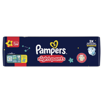 Couches Culottes Bébé Night Pants T4 9-15kg PAMPERS