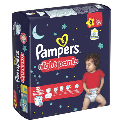 Couches Culottes Bébés Night Pants T6 13+ Kg PAMPERS