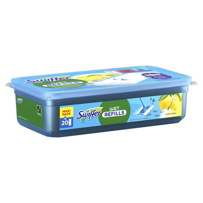 SWIFFER Bodentuch mit Zitronenduft, frisch und staubabweisend