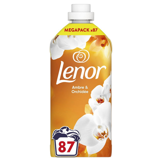 Adoucissant Ambre & Orchidée LENOR le bidon de 1827mL