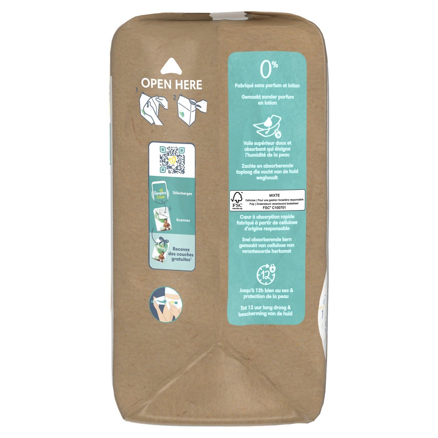 PAMPERS Harmonie New Baby T1 2-5kg Baby Diapers
