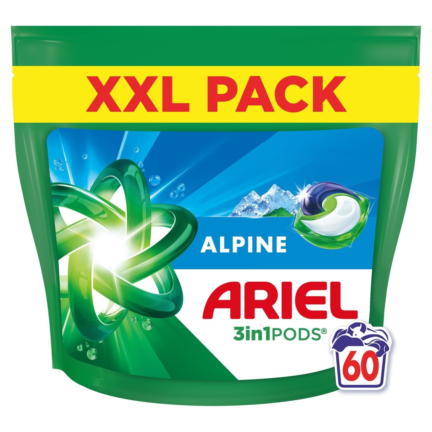 Laundry Capsules 3in1 Pods Alpine ARIEL