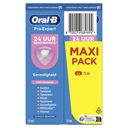 Dentifrice Pro-Expert Calm Sensation ORAL-B