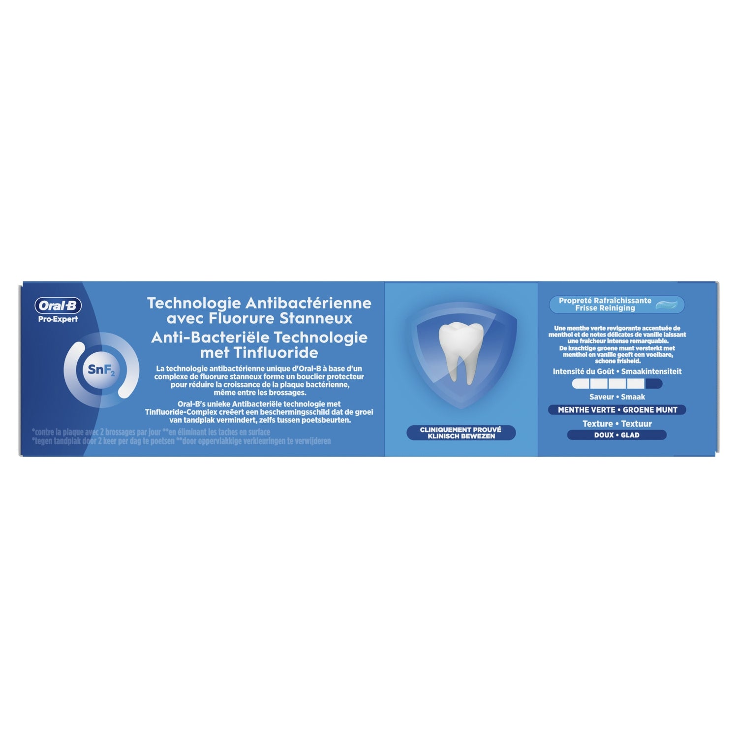 Dentifrice Pro-Expert Propreté Rafraîchissante ORAL-B 