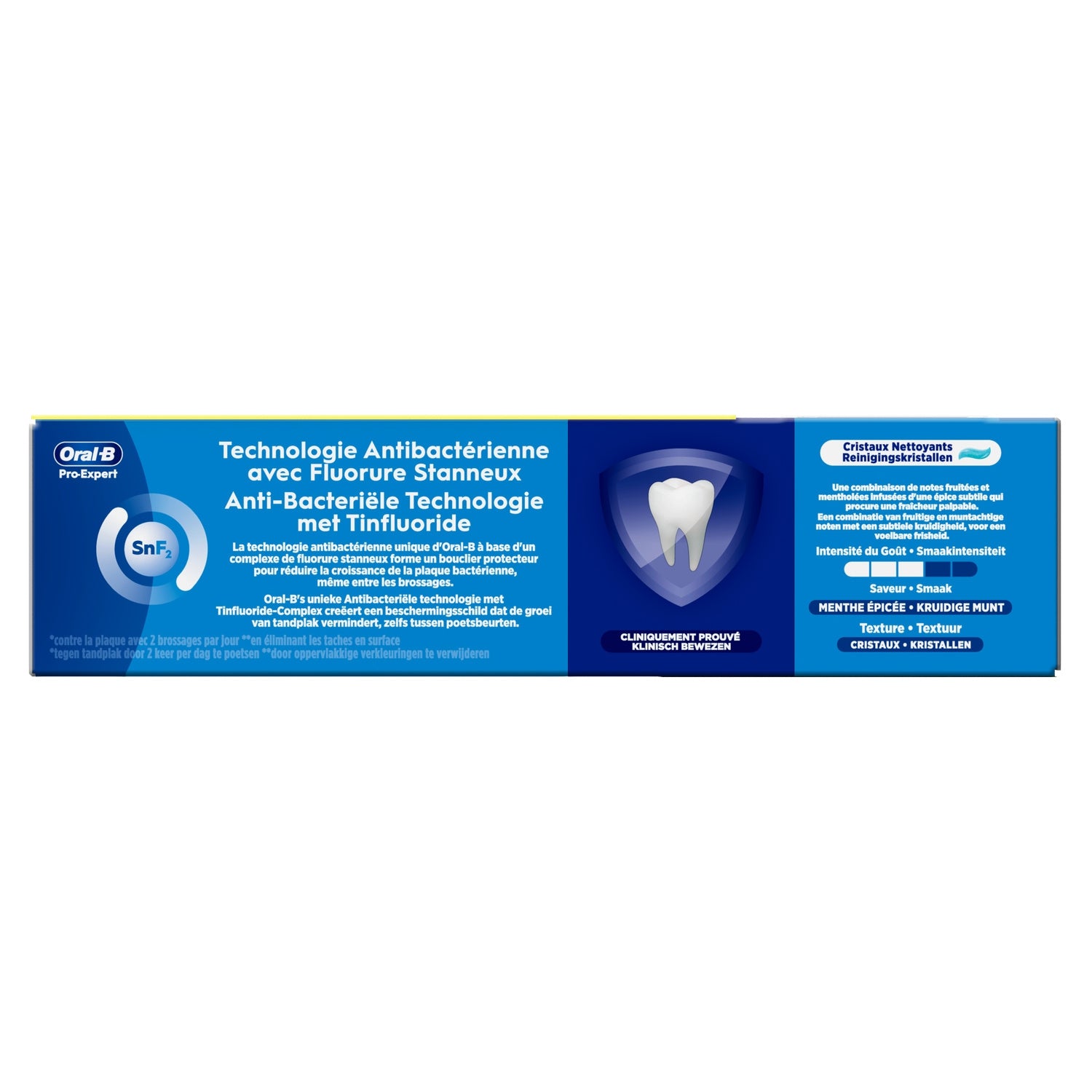 Dentifrice Pro- Expert Cristaux Nettoyants ORAL-B 