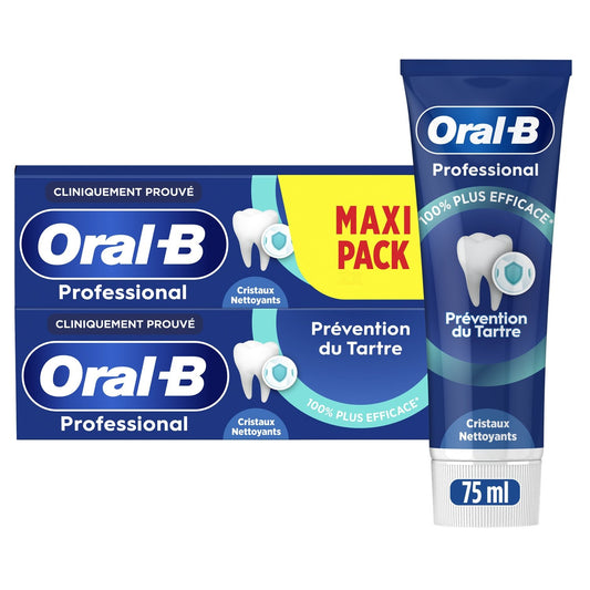 Dentifrice Professional Prévention du Tartre ORAL-B