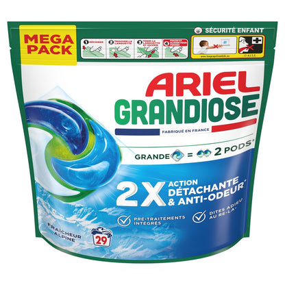 ARIEL Grandiose Alpine Freshness Capsule Laundry Detergent