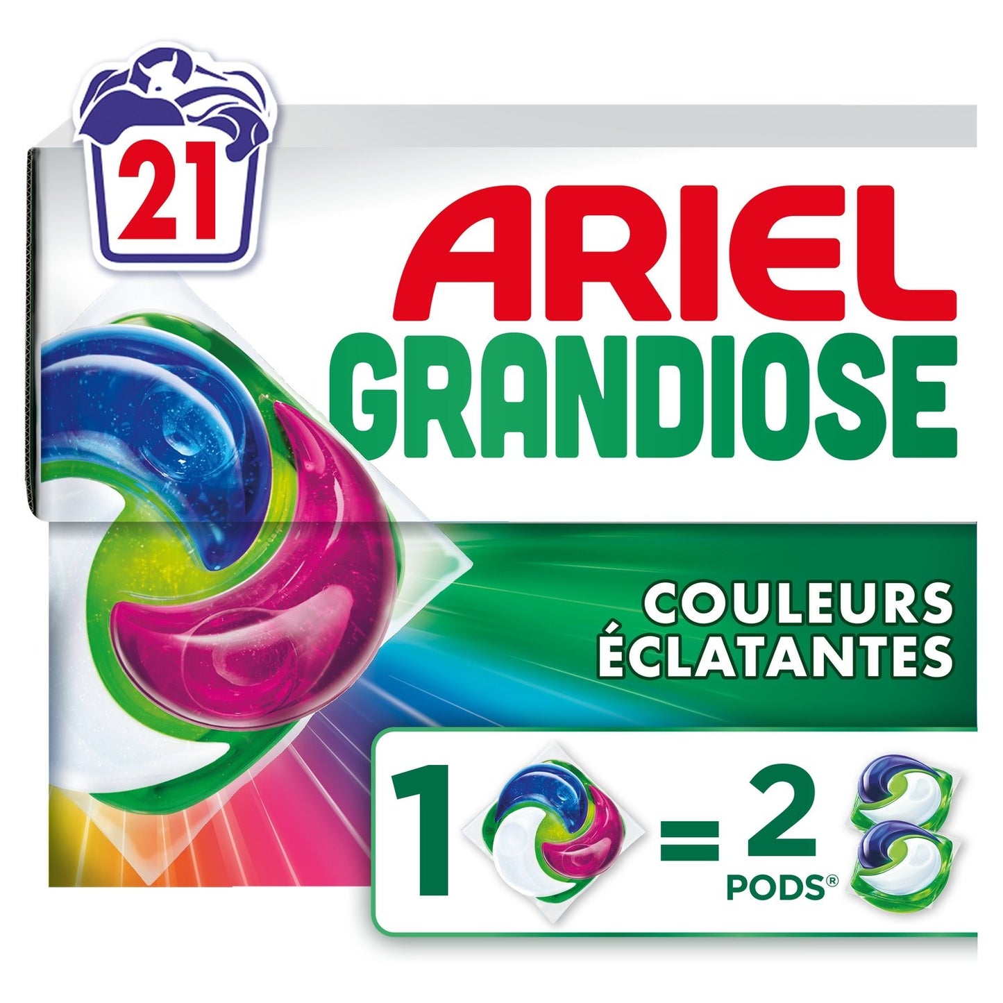 ARIEL Vibrant Color Capsule Laundry Detergent