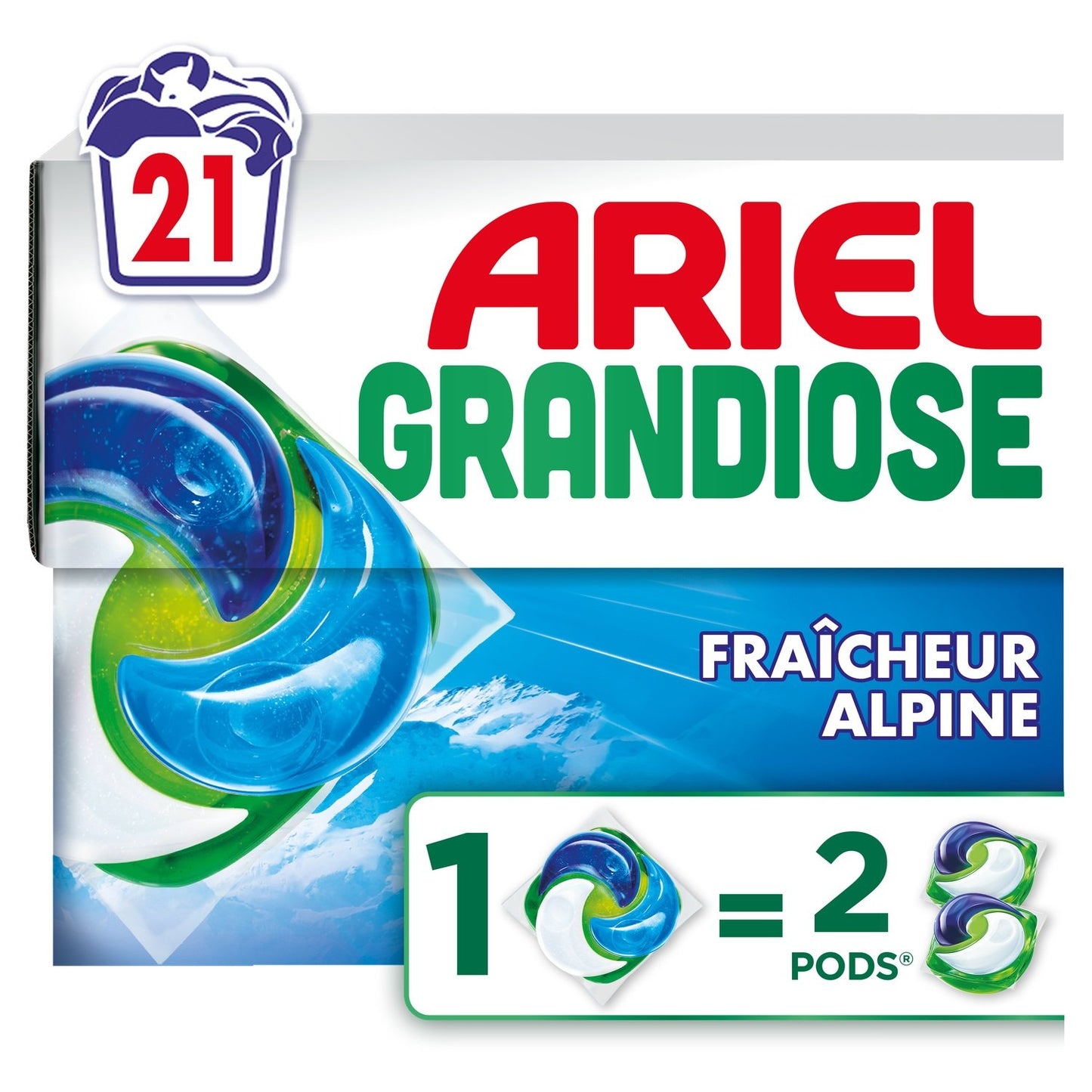 ARIEL Alpine Freshness Capsule Laundry Detergent