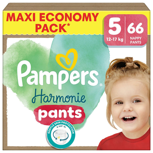 Couches Culottes Bébés Harmonie Pants 12-17kg Taille 5 PAMPERS