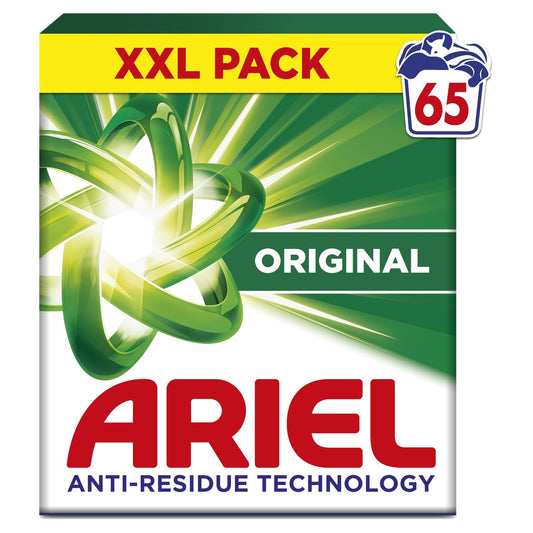 Lessive en Poudre Original Anti-Résidus Technology ARIEL le boite de 3575g