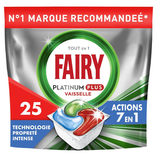 Platinum Plus All In One Dishwasher Tablet Intense Anti-Dull Technology 7in1 FAIRY