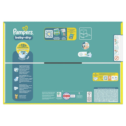 Couches Bébés Baby-Dry 6-10kg Taille 3 PAMPERS 
