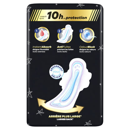 Always Ultra Night Sanitary Pads with Wings Size 4