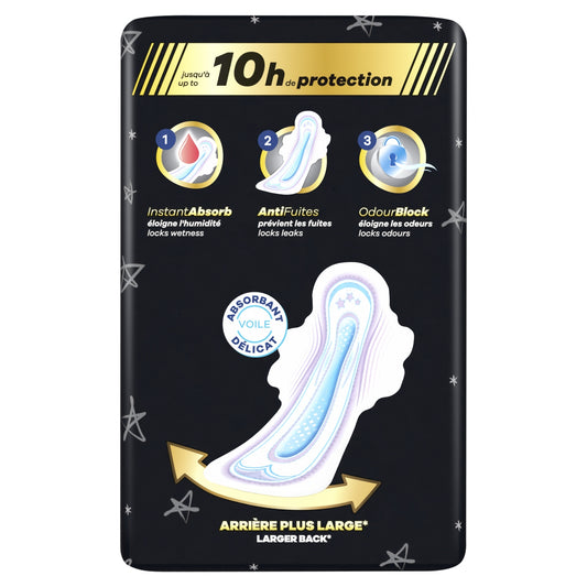 Always Ultra Night Sanitary Pads with Wings Size 4