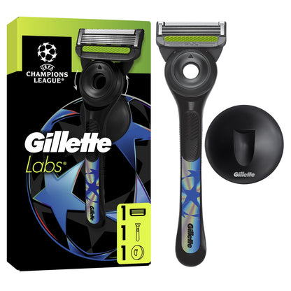Rasoir pour Homme Lame Exfoliante Support Magnétique GILLETTE 