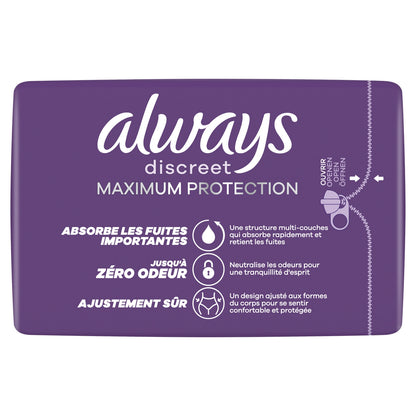 Culottes Nuit Taille M Protection Maximale ALWAYS 