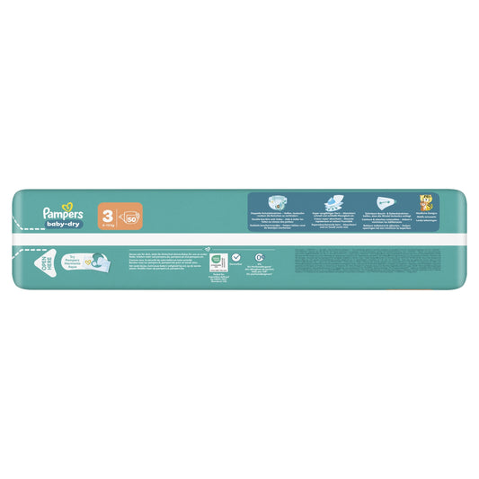 Couches Bébés Baby-Dry 6-10kg Taille 3 PAMPERS 