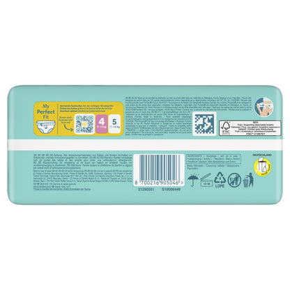 Couches Bébés Premium Protection 9-14kg Taille 4 PAMPERS
