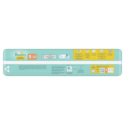 Couches Bébés Premium Protection 6-10kg Taille 3 PAMPERS