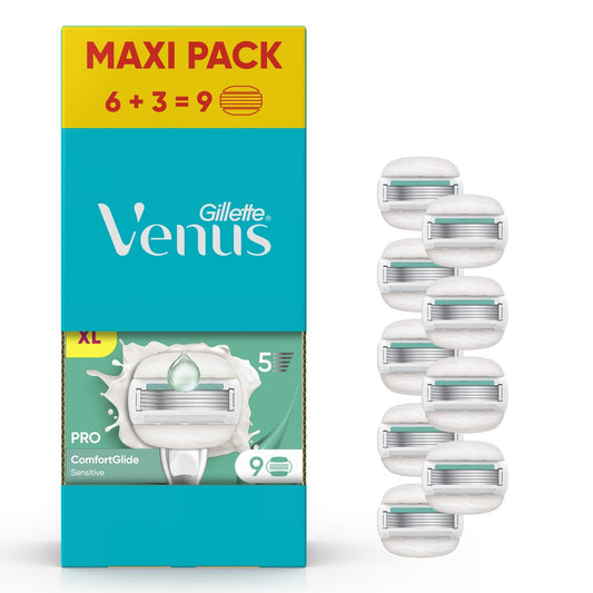 GILLETTE Venus Comfort Glide Sensitive Women's Razor Blades