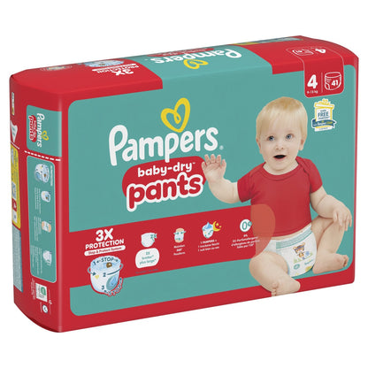 Couches Culottes Bébés Baby-Dry Pants 9-15kg Taille 4 PAMPERS