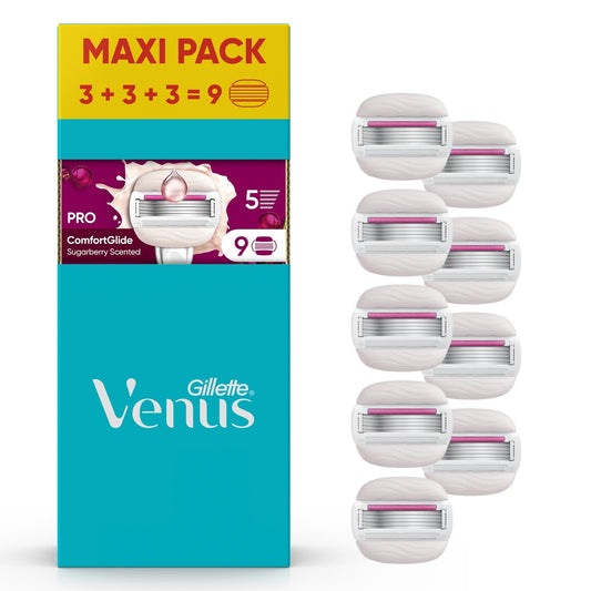 GILLETTE Comfortglide Sugarberry Venus Women's Razor Blades