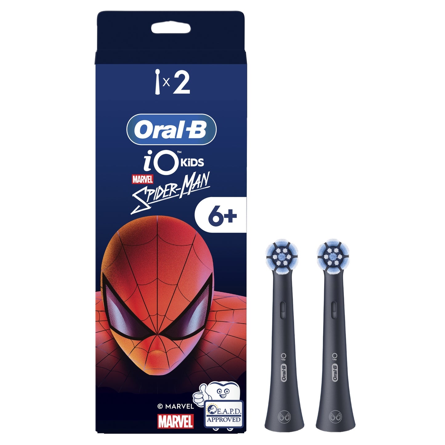 Brossettes iO Kids Enfant 6 Ans+ Spiderman ORAL-B 