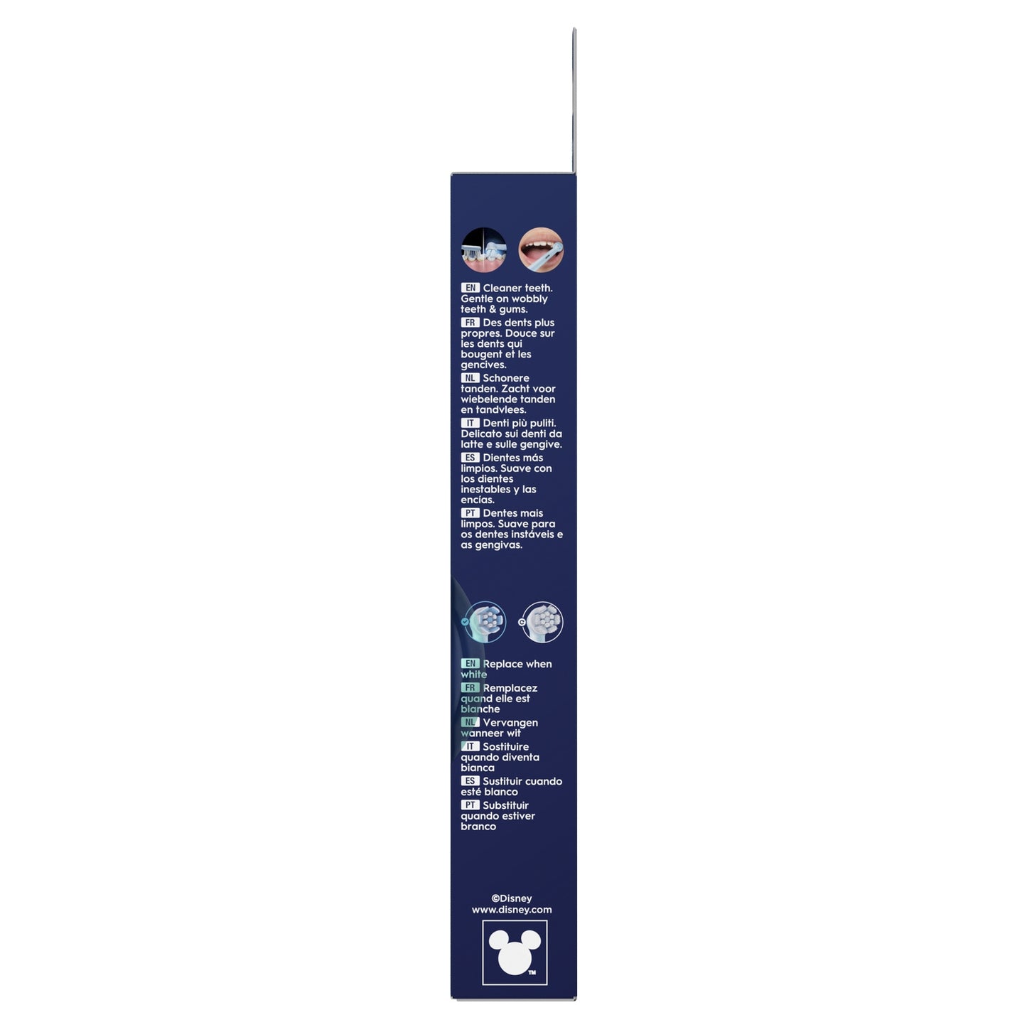 Brossettes Électrique Enfant 6 ans+ iO Brins Extra Souples Stitch ORAL-B 