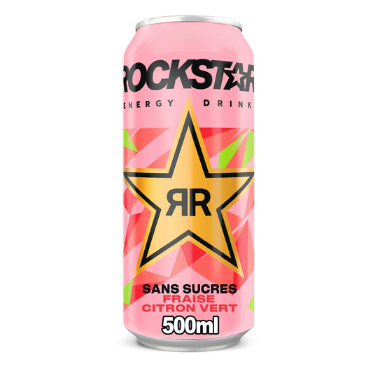ROCKSTAR Strawberry Lime Energy Drink