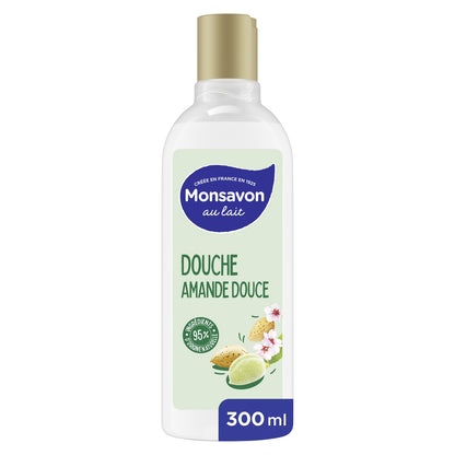 Gel Douche Hydratant Lait Amande Douce MONSAVON