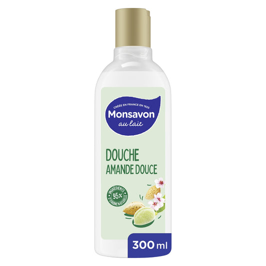MONSAVON Sweet Almond Milk Moisturizing Shower Gel
