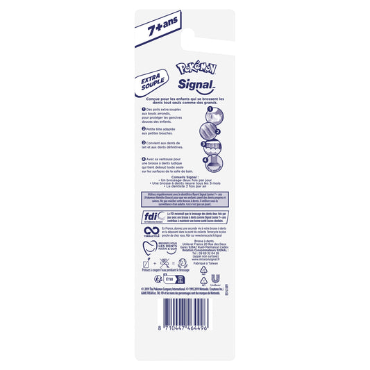 Extra Soft Toothbrush with Antibacterial Bristles for 7 Years+ SIGNAL