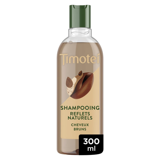 TIMOTEI Natural Reflections Shampoo for Brown Hair with Henna Extract