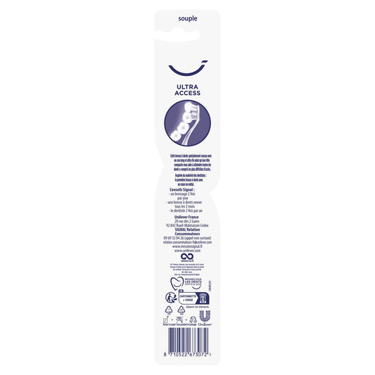 Brosse à Dents Souple Ultra Access Dents du Fond SIGNAL
