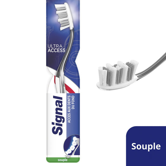 Brosse à Dents Souple Ultra Access Dents du Fond SIGNAL la brosse à dents